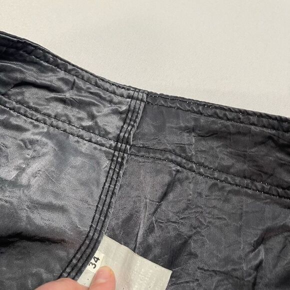 Quiksilver Dark Grey VTG Swim Trunks Size 34 - Picture 7 of 10